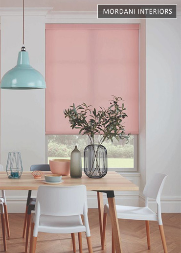 Techno Fab SS 2227 Baby Pink Translucent Roller Blinds